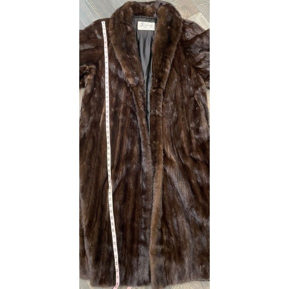 Womens Turansky Furs West Hartford‎ Full Length Mink Coat Size 14 16 XL - Picture 13 of 13